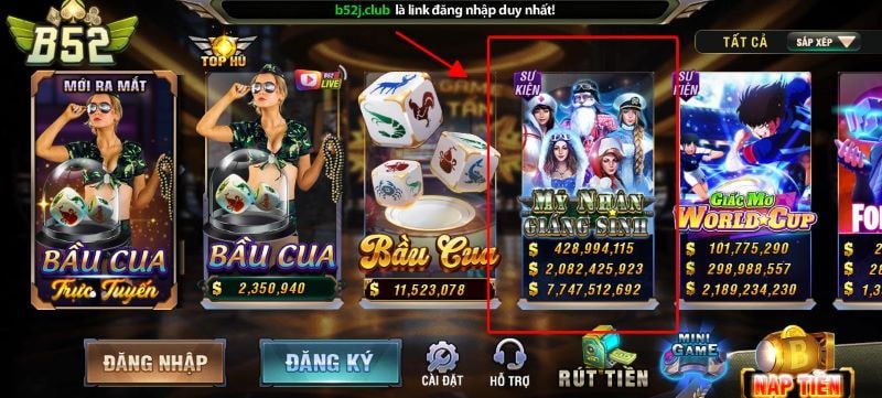 Game mỹ nhân giáng sinh