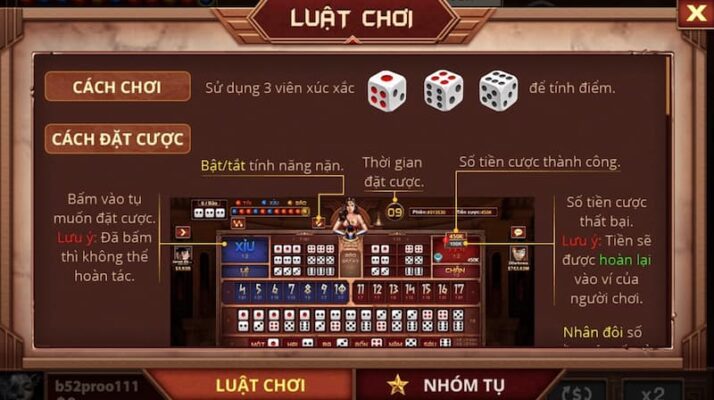 Bật mí bí quyết chơi Sicbo online thắng lớn
